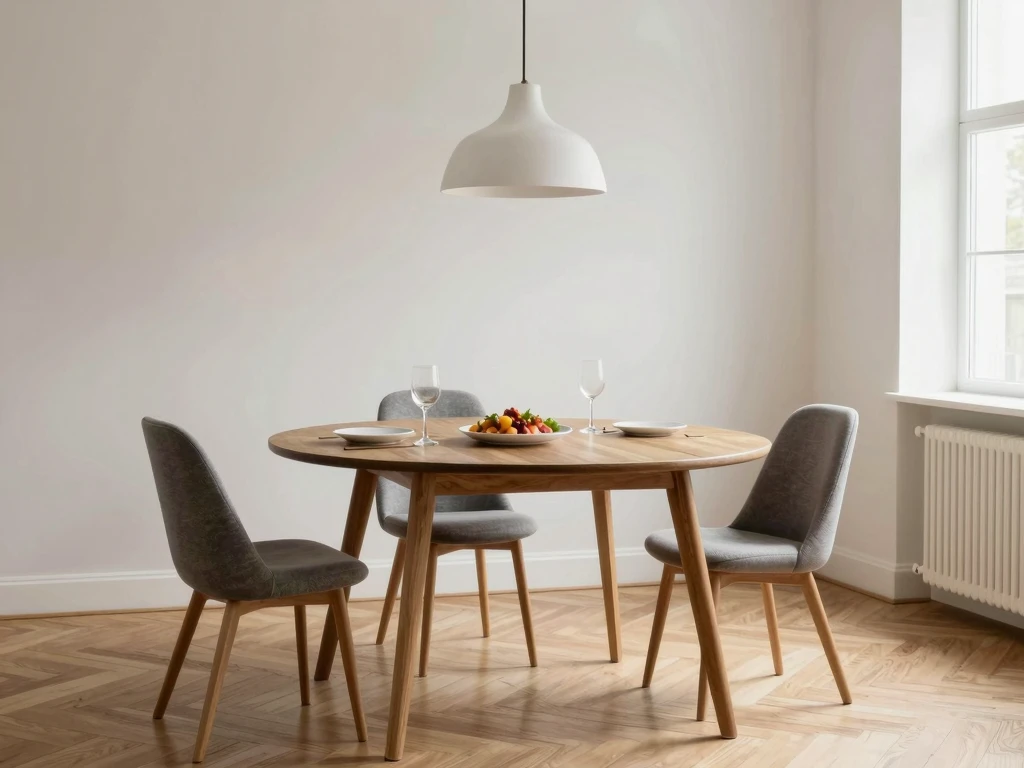 Soft geometric shapes suggesting balance in daily habits